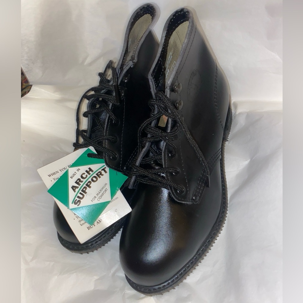 Vtg New Carolina Mens 11 Steel Toe Boots